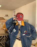 Load image into Gallery viewer, c2 vintage denim jacket
